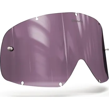 Motocyklové brýle plexi pro brýle OAKLEY O-FRAME, ONYX LENSES (fialové s polarizací) 15-293-31