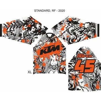 Moto dres Dres na zakázku Motokros, Enduro, MTB, BMX, DH, 87 2H1118769