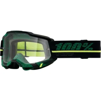 Motocyklové brýle ACCURI 2, 100% Overlord, čiré plexi 50221-101-23