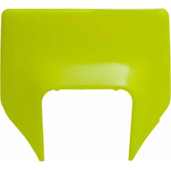 RACETECH Přední deska neonově žlutá Husqvarna R-MASKHSQGF20