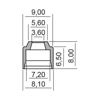 Těsnění motoru Gufero RMS 100669320 ventilový stonek 100669320