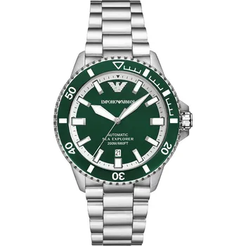 Módní doplněk Pánské hodinky EMPORIO ARMANI AR60079 Sea Explorer AUTOMATIC (zi110a) + BOX Barva (Varianta): tay-53155-uniw