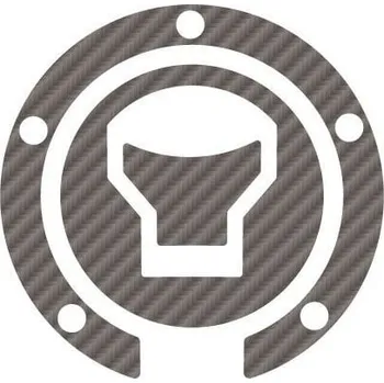 Ochranné nálepky na víčko nádrže PUIG X-TREME 8391C karbonový vzhled HONDA SH 300 i 2019-2019