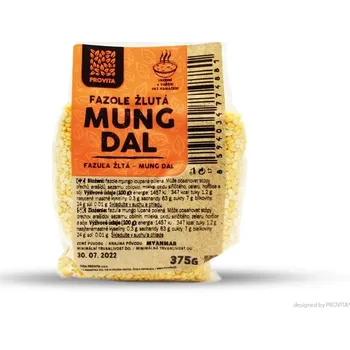Luštěnina Provita Fazole žlutá loupaná Mung dal 375 g