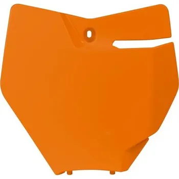 čelní číslová tabulka KTM, RTECH (oranžová) KTM SX 250 2017-2018