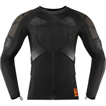 Motocyklový chránič hrudi a pátěře TRIČKO FA COMPRESS BLK 3X (Velikost: 3XL) 2701-0998