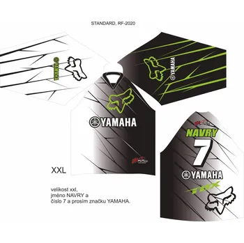 Moto dres Dres na zakázku Motokros, Enduro, MTB, BMX, DH, 157 2H1128156