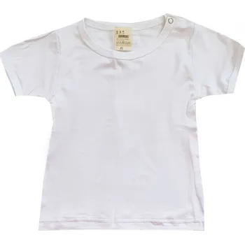 FARMERS® Dětské tričko BAMBUS bílé s drukem Velikost: 68