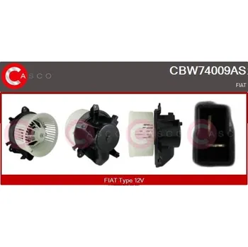 Ventilátor topení a klimatizace vnitřní ventilátor CASCO CBW74009AS