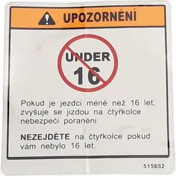 Motodíl LABEL, AGE16. 515652