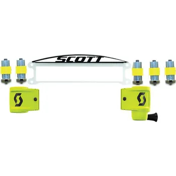 Motocyklové brýle Roll Off WFS systém pro brýle HUSTLE, SCOTT (žlutý) 265916