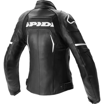 Moto bunda bunda EVORIDER 2 LADY, SPIDI, dámská (černá/bílá) (Velikost: 42) P194-011