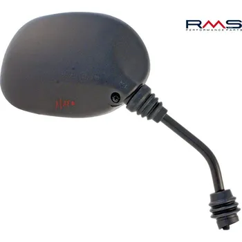 Zrcátko pro motocykl Zpětné zrcátko RMS 122770700 pravý černý GILERA Nexus 500 2008-2011