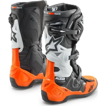 Moto oblečení boty ALPINESTARS TECH 10 , KTM (černá/oranžová, vel. 45,5) 3PW23000540X
