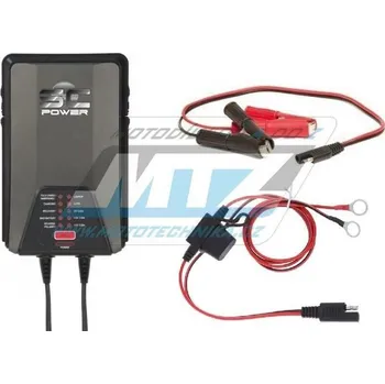 Nabíječka autobaterie Nabíječka automatická PSSC38 6V/12V 0,8/3,8 (vhodná i pro Lithiové baterie) B-PCSSC38