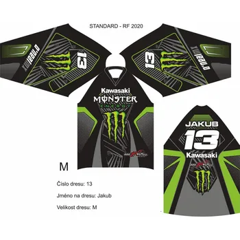 Moto dres Dres na zakázku Motokros, Enduro, MTB, BMX, DH, 91 2H1118787