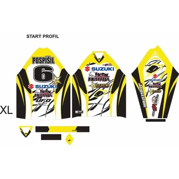 Moto dres Dres na zakázku Motokros, Enduro, MTB, BMX, DH, 200 2H1128197