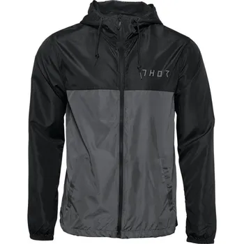 Pánská mikina BUNDA WINDBRKR DIVIZE BK/CH MD (Velikost: M) 3001-1291