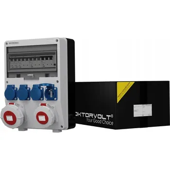 Rozvaděč Staveništní rozvaděč TD-S/FI 32A 16A 4x230V Mennekes Doktorvolt DV-2466-F