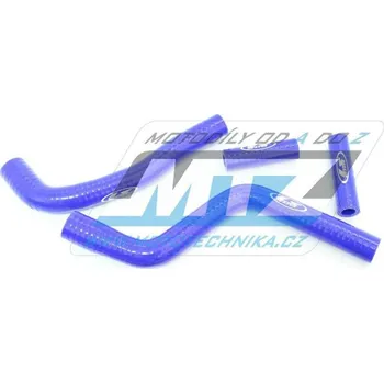 Hadice chladiče DRC RADIATOR HOSE KIT - DRC D47-01-782 - Yamaha YZ125 / 05-23 + YZ125X / 17-23 - modré (sada 4ks) YAMAHA YZ 125 2005-2021