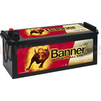 Autobaterie 150Ah baterie, 850A, levá BANNER Buffalo Bull EFB 513x189x195(220) EFB65017