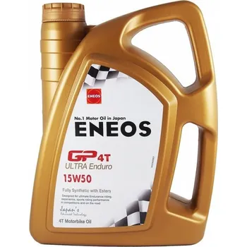 Motorový olej Motorový olej ENEOS GP4T Ultra Enduro 15W-50 E.GP15W50/4 4l KTM XC-W 150 2017-2019
