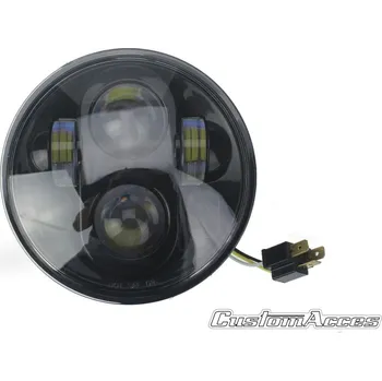 Elektroinstalace pro motocykl Maska se světlem CUSTOMACCES OVNI HL0001N černý HL0001N