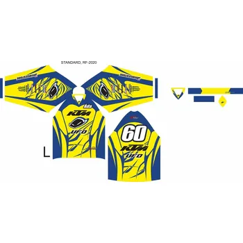 Moto dres Dres na zakázku Motokros, Enduro, MTB, BMX, DH, 150 2H1128145