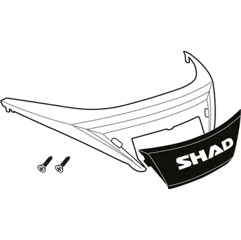 Zavazadlo na motocykl Reflexní prvky SHAD D1B341CAR (for colour cover) pro SH34 PIAGGIO/VESPA X10 125 2012-2016
