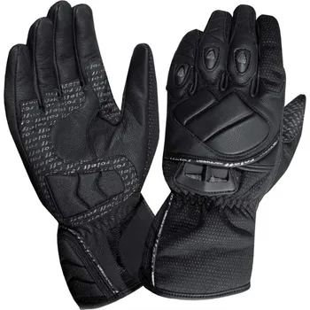 Moto rukavice rukavice Geneve, ROLEFF, pánské (černé) (Velikost: S) RO90
