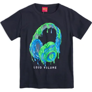 Chlapecké tričko KYLY LOUD VOLUME černé Velikost: 128