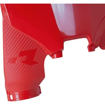 čelní číslová tabulka Honda - tovární, RTECH (červená) HONDA CRF 450 R 2021-2023