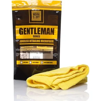 Autokosmetika Work Stuff Gentleman Basic Yellow 350 GSM 40x40 cm leštící utěrka žlutá