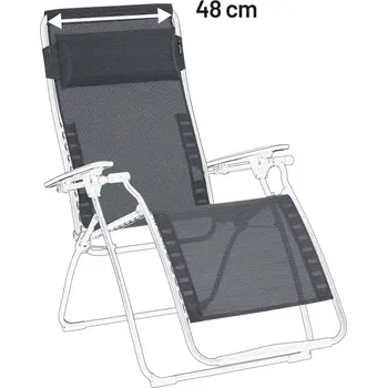 Křeslo Náhradní potah pro relaxační křesla RSX/FUTURA BatylineDUO šedá Obsidian