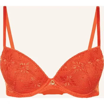 Podprsenka Aubade Dámská Push-Up Podprsenka Losing My Mind, oranžová, 70B
