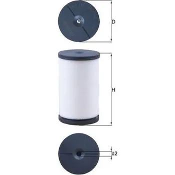 Hydraulický filtr Hydraulický filtr, automatická převodovka KNECHT HX 191