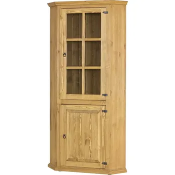 Komoda ARTEN (NANO Systems s.r.o.) Rustikální vitrína POPRAD VIT10 - borovice