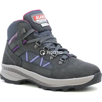 Dámská treková obuv OLANG Alpine 816 šedá dámská outdoor kožená obuv s membránou Olantex 40