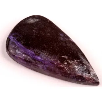 Korálek Kabošon Charoit č.4051 (35x18x5mm)