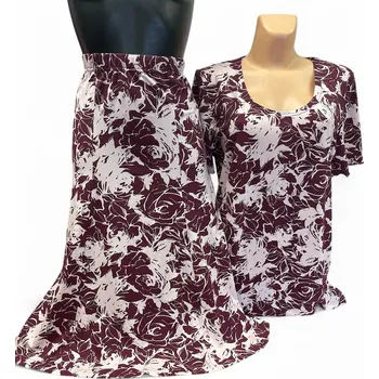 Dámský kostýmek Kostýmek ANTONIA, Barva Vínová, Velikost 38 - na zakázku, Materiál 96% Viskoza 4% Lycra