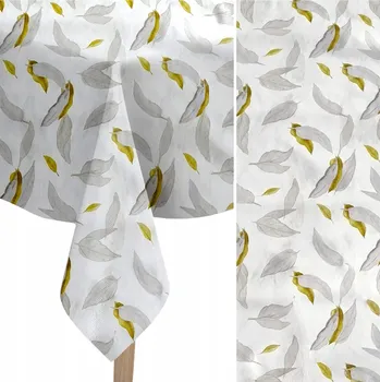 ubrus UBRUS S CERATEM 140x350 SILNÝ, ODOLNÝ PROTI SKVRNÁM na kuchyňský stůl GOSIA