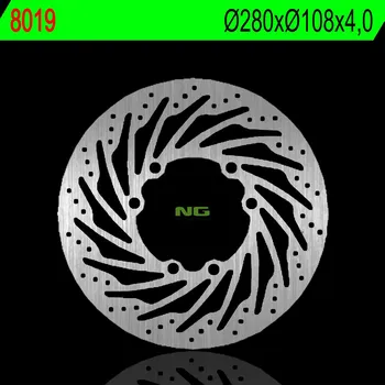 Brzda pro motocykl NG přední brzdový kotouč DERBI 125 CROSS CITY '07-'13,TERRA 125 '06-'13, SENDA 125 '06-07,MULHACEN 125,MH50/125 (280X108X4MM)