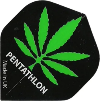 Příslušenství pro šipky Pentathlon Letky Classic - Green Leaf - PNT0098