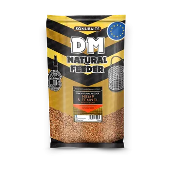Návnadová surovina SONUBAITS DM Natural Feeder PŘÍCHUŤ: Hemp&Fennel