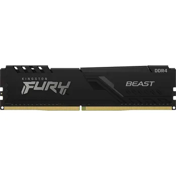 Operační paměť Kingston Fury Beast DIMM DDR4 8GB 3600MHz černá