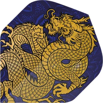 Příslušenství pro šipky Designa Letky Dragon - Blue DRG0004