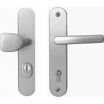 Dveřní kování A1/92 klika-madlo s krytkou Al F1 stř.elox