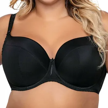 Podprsenka AVA Vyztužená podprsenka 1263 Painel černá plus size 85H