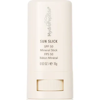 Přípravek na opalování Hydropeptide Sun Slick SPF 50 - MINERÁLNÍ TYČINKA S SPF 50, 15 g
