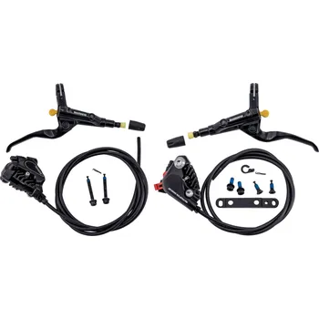 Brzda na kolo SHIMANO BL-RS600 + BR-RS405 kotoučové brzdy set přední 1000 mm + zadní 1700 mm černá - OEM